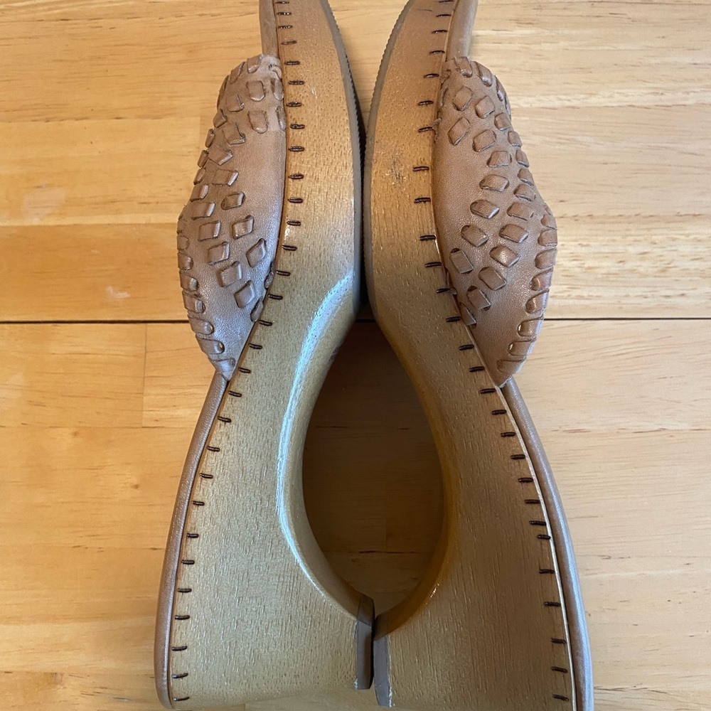 Jack Rogers Women's Brown Mules - Picture 5 of 6